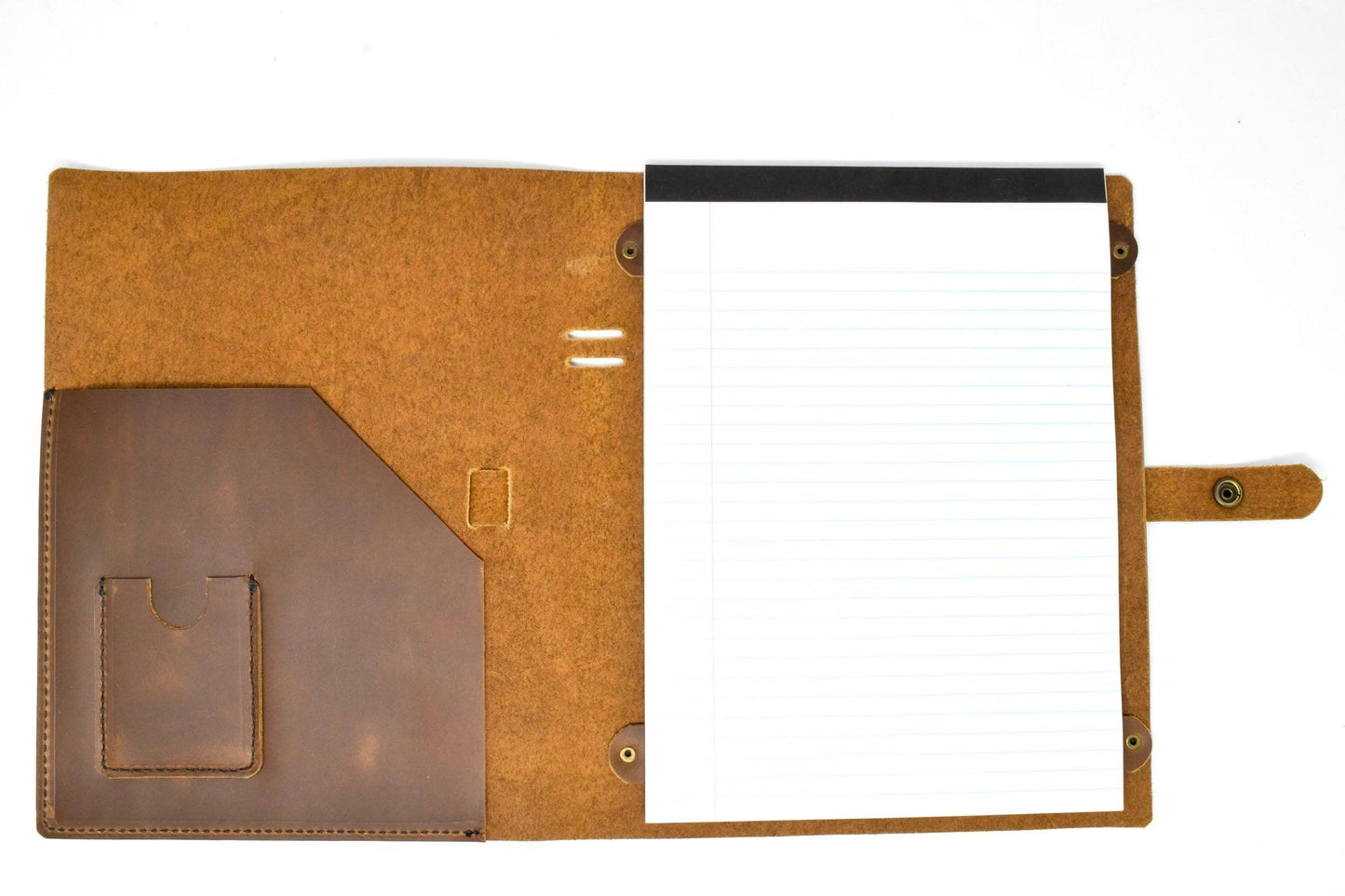 Legal Pad Leather Folio - Whiskey Leatherworks
