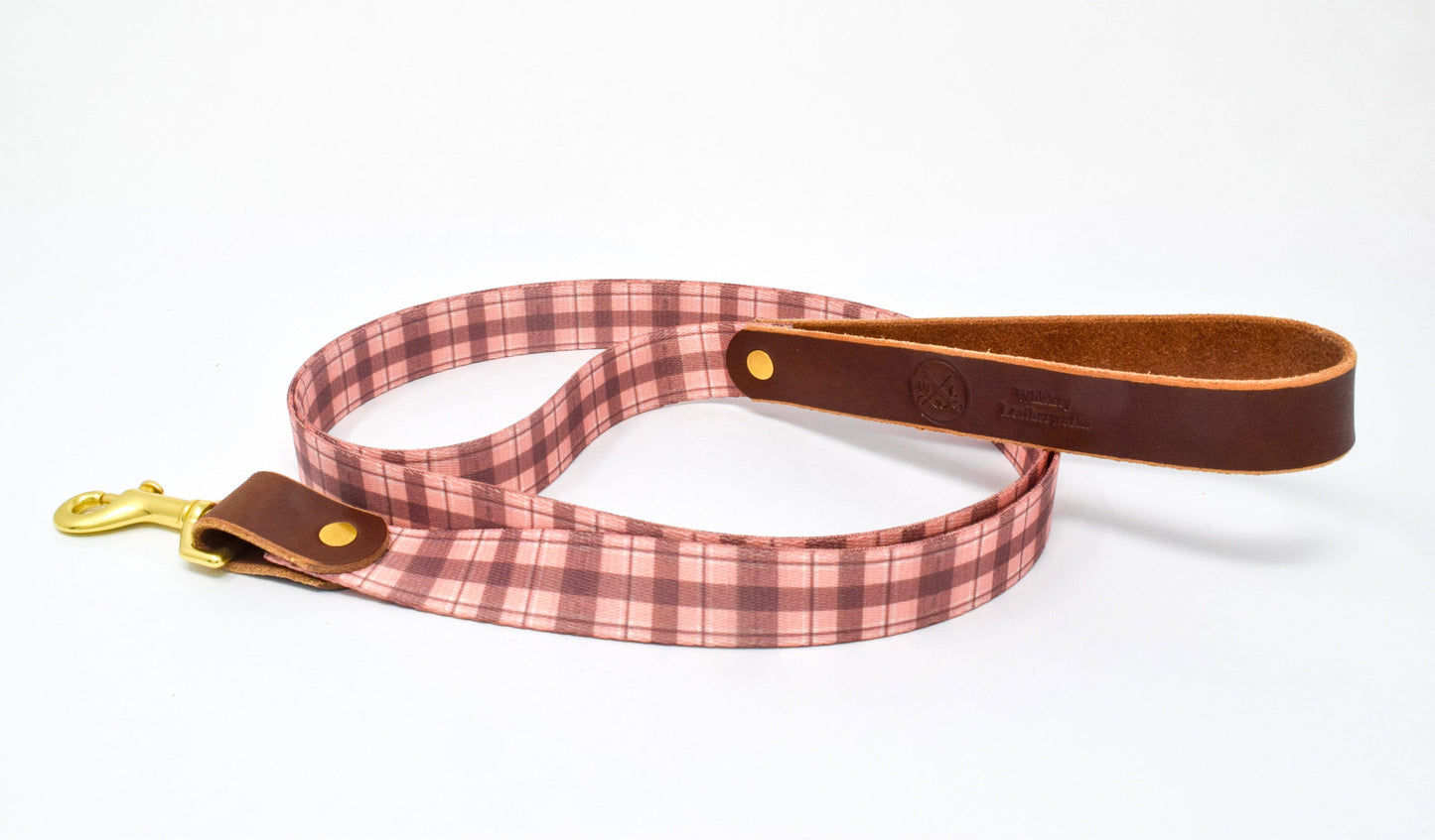 Wholesale - The Whiskey Tartan Dog Leashes - Whiskey Leatherworks