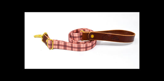 Wholesale - The Whiskey Tartan Dog Leashes - Whiskey Leatherworks