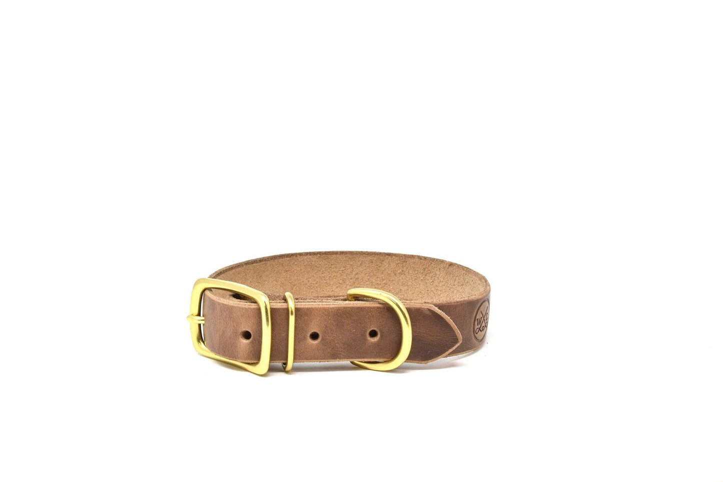 Full Leather Dog Collar - Whiskey Leatherworks