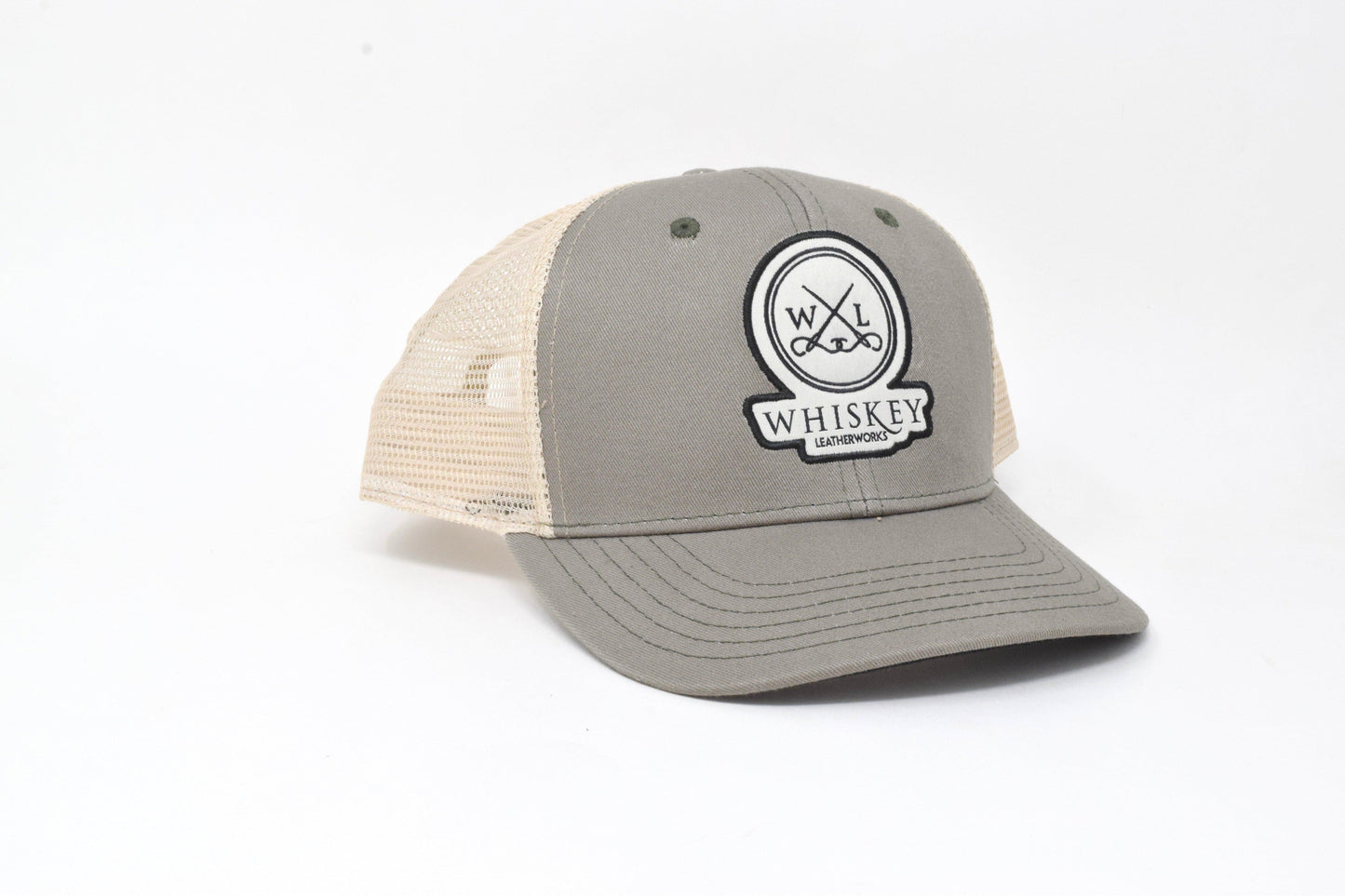 The Whiskey Trucker Hat - Whiskey Leatherworks
