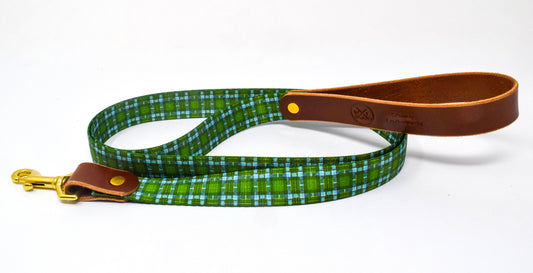 Wholesale - The Whiskey Tartan Dog Leashes - Whiskey Leatherworks