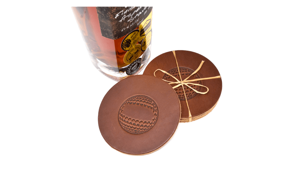 Leather Coaster Sets - Whiskey Leatherworks