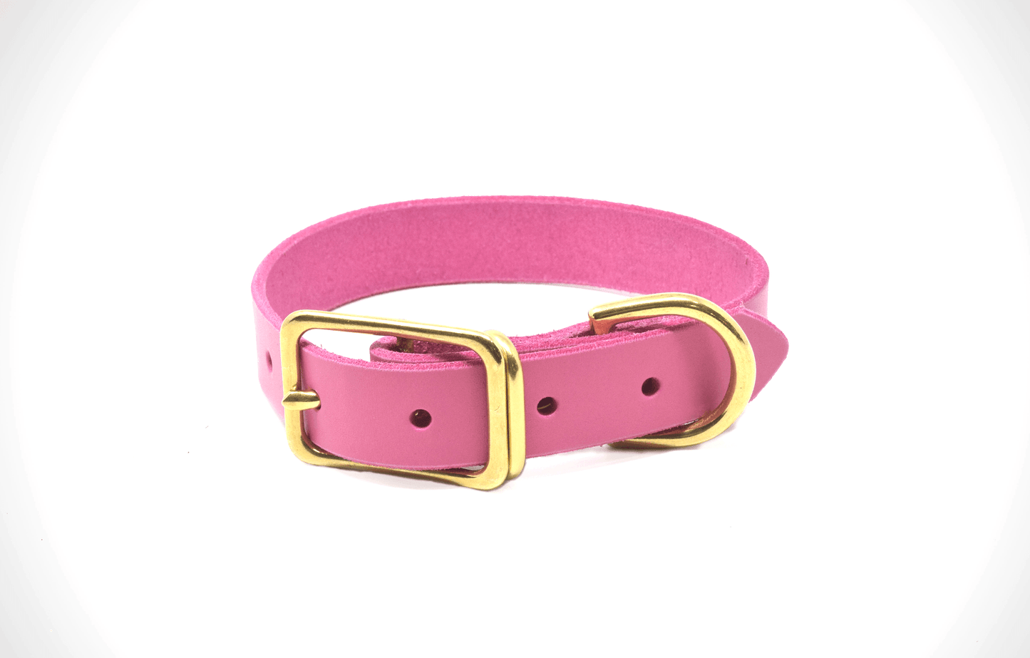 Full Leather Dog Collar - Whiskey Leatherworks