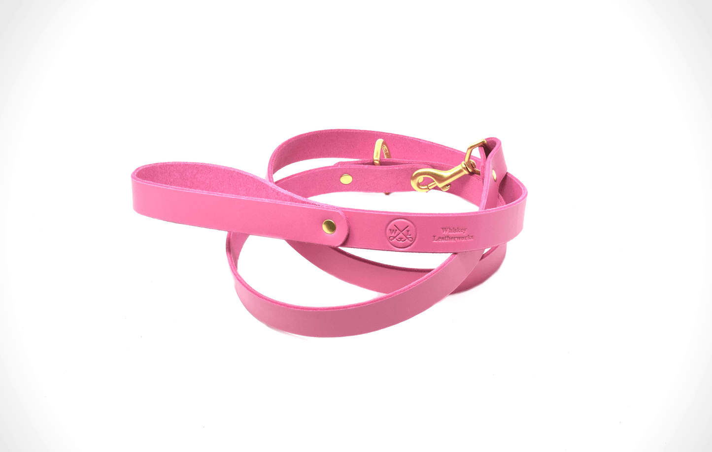 Full Leather Dog Leash - Whiskey Leatherworks