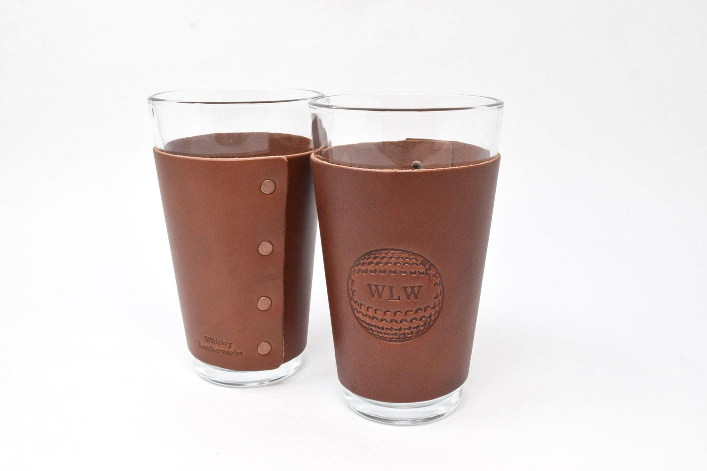 The Pint Glass - Set of 2 - Whiskey Leatherworks