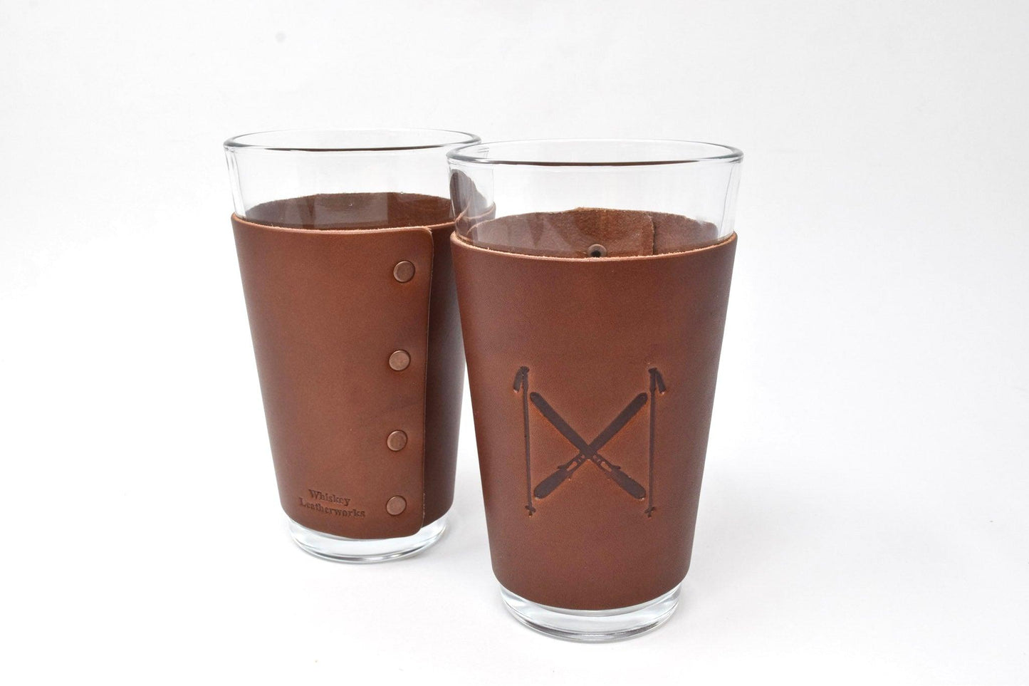 The Pint Glass - Set of 2 - Whiskey Leatherworks