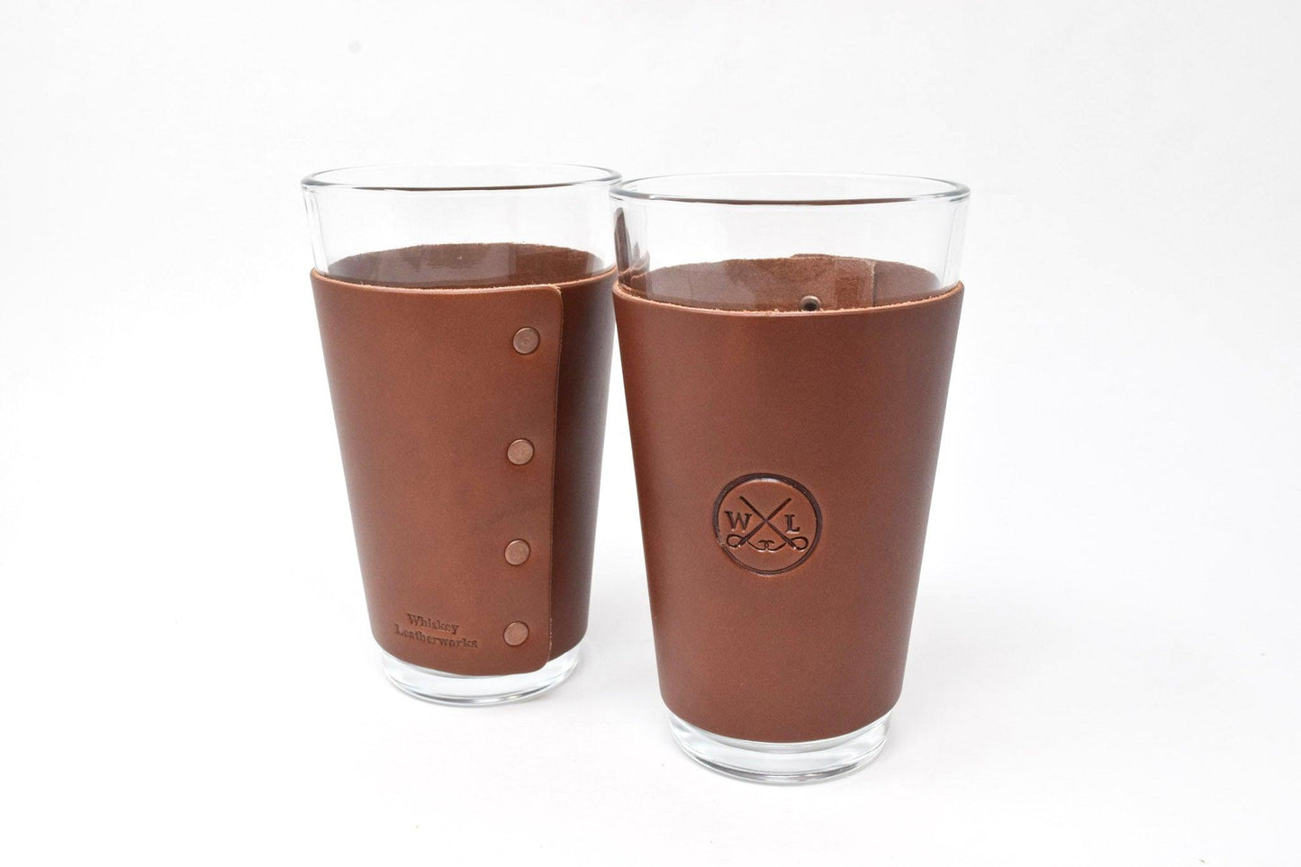 The Pint Glass - Set of 2 - Whiskey Leatherworks