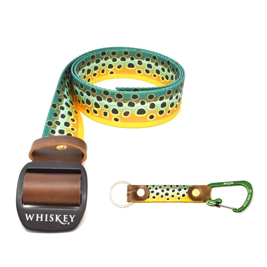 Freshwater Bundle - Belt & Key-Hook – Whiskey Leatherworks