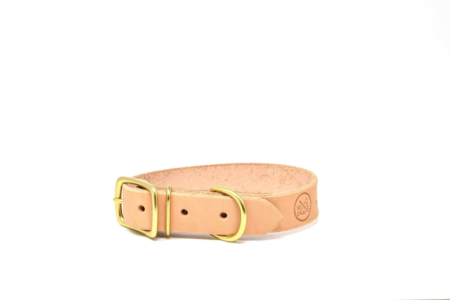 Full Leather Dog Collar - Whiskey Leatherworks