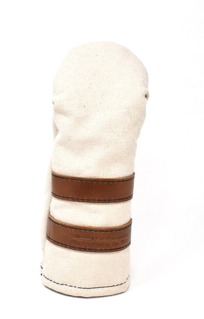 The Whiskey Head Cover Set - Natural