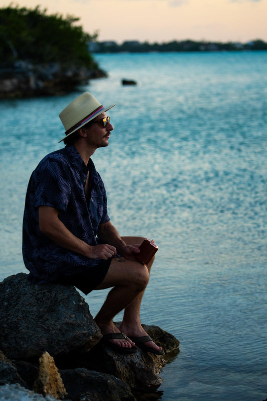 The Fish & Upland Print Hatbands - Whiskey Leatherworks