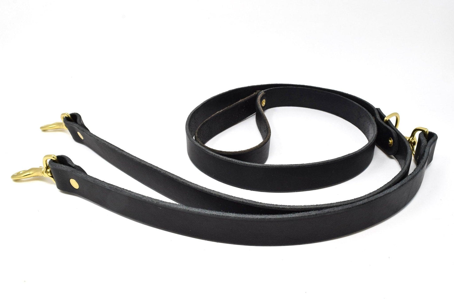 Full Leather Dog Leash - Whiskey Leatherworks