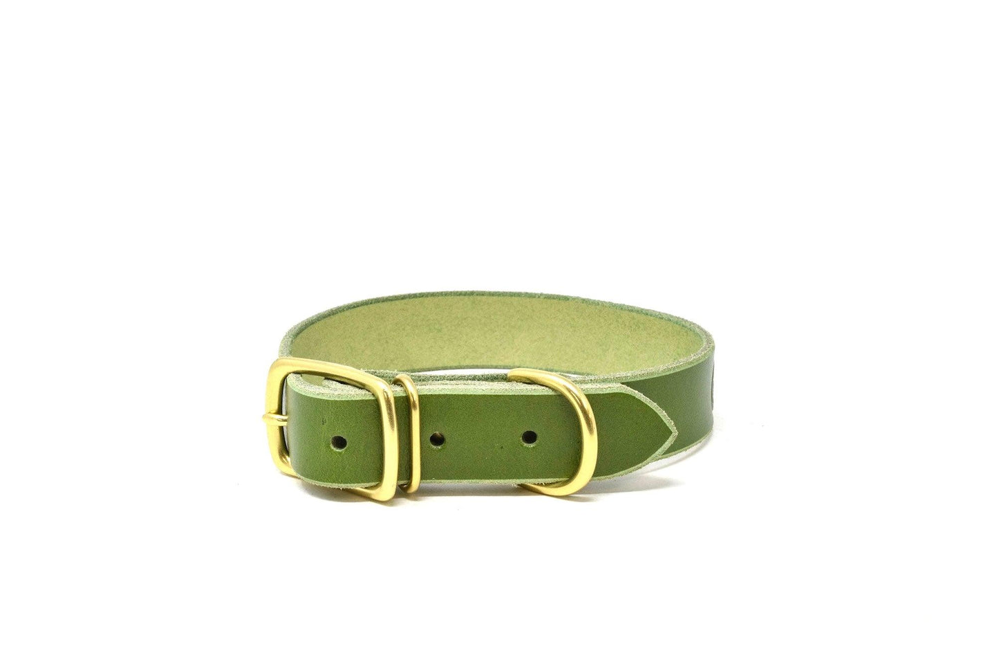 Full Leather Dog Collar - Whiskey Leatherworks