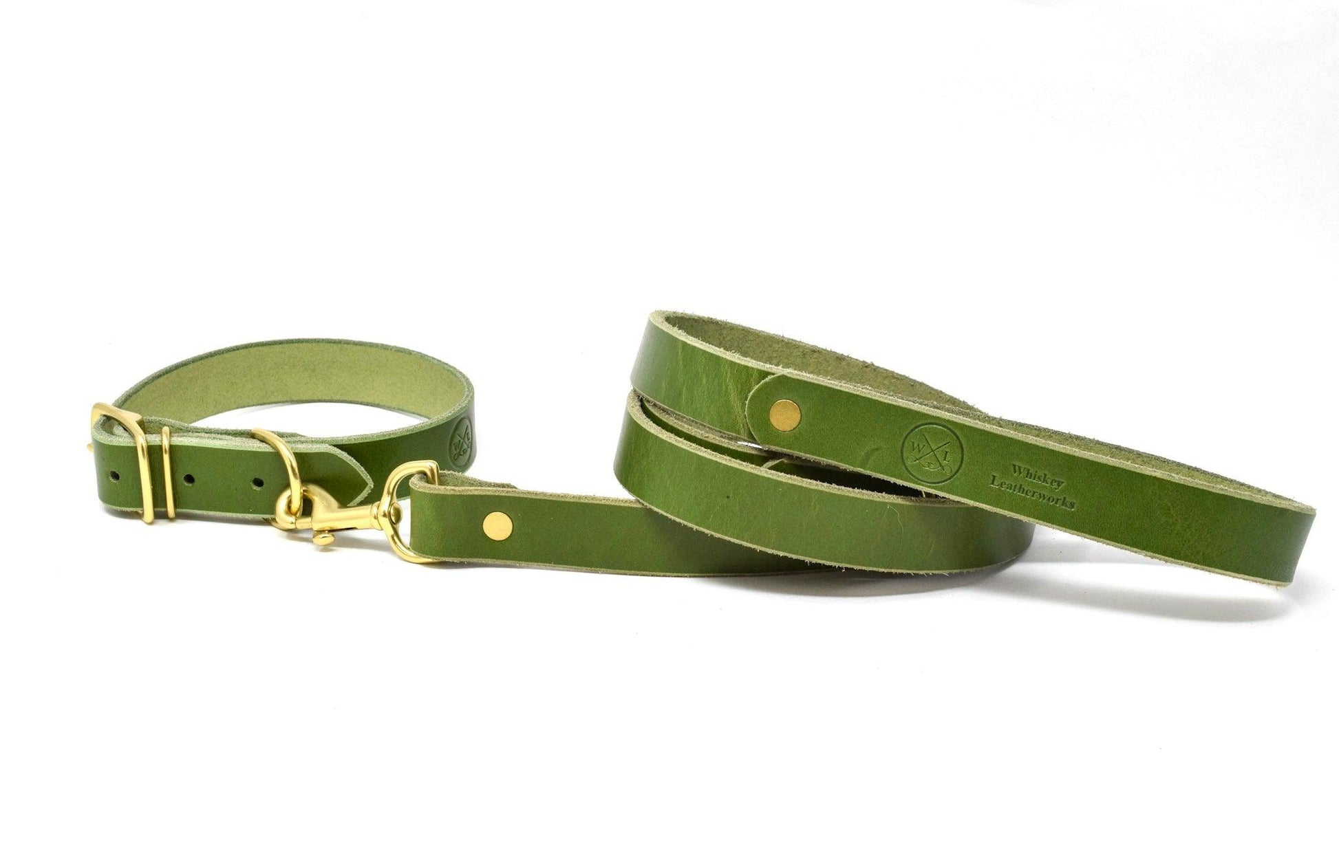 Full Leather Dog Bundle - Whiskey Leatherworks