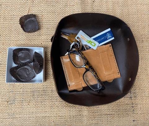EDC Catch-All Valet - Whiskey Leatherworks