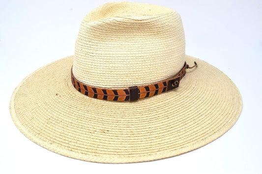 The Fish & Upland Print Hatbands - Whiskey Leatherworks