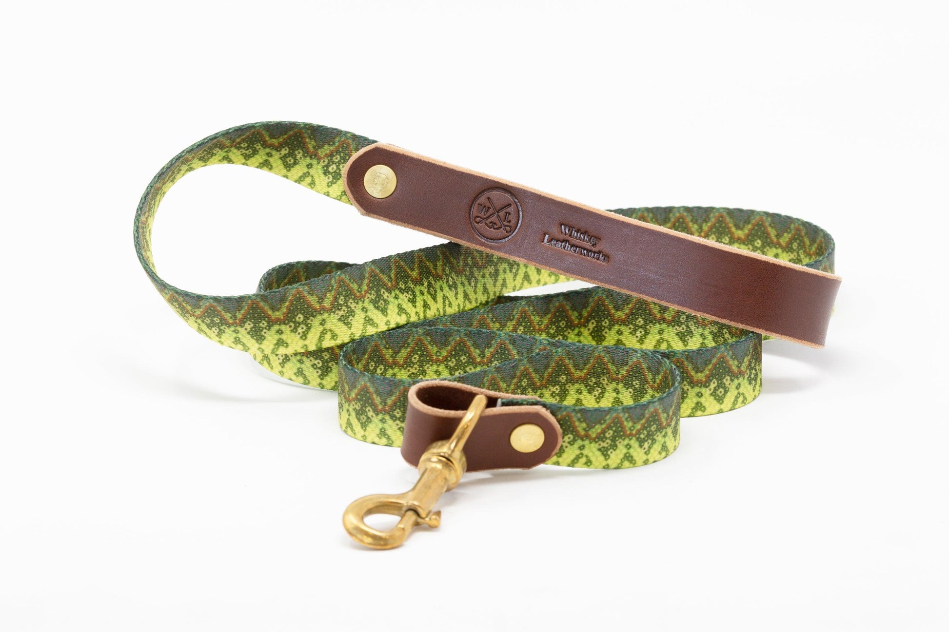 Webbing Dog Leash - Whiskey Leatherworks