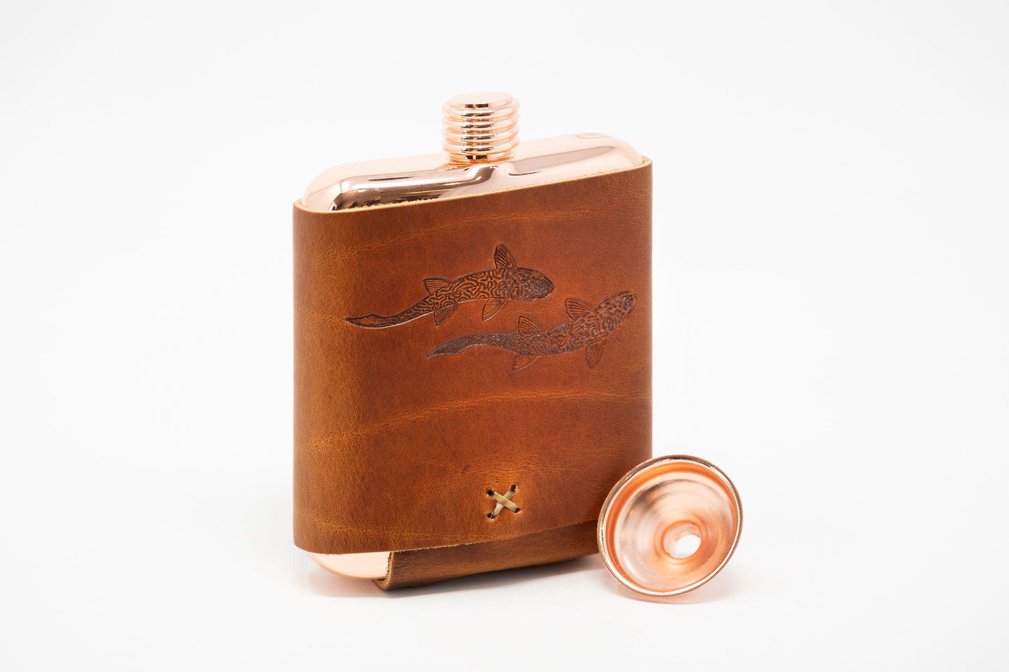The Brookie Flask - Whiskey Leatherworks