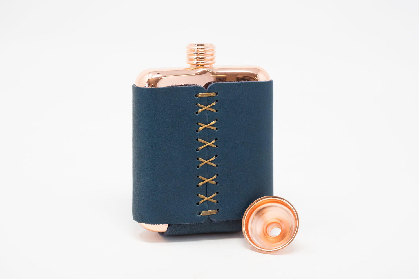 The Brookie Flask - Whiskey Leatherworks