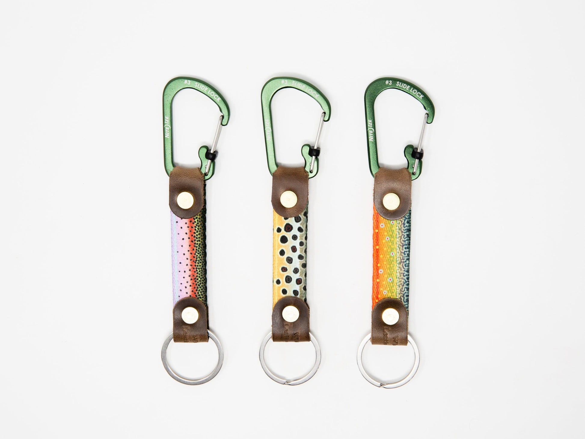 The Fish/Upland Print Whis-Key-Hook - Whiskey Leatherworks