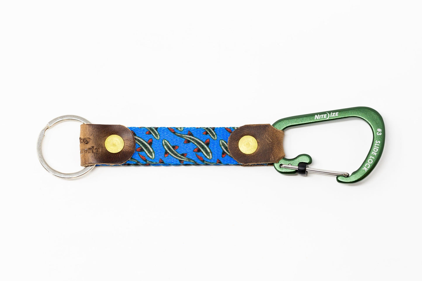 The Fish/Upland Print Whis-Key-Hook - Whiskey Leatherworks