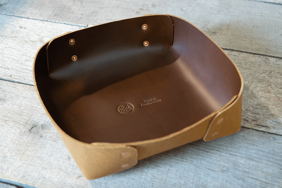 EDC Catch-All Valet - Whiskey Leatherworks
