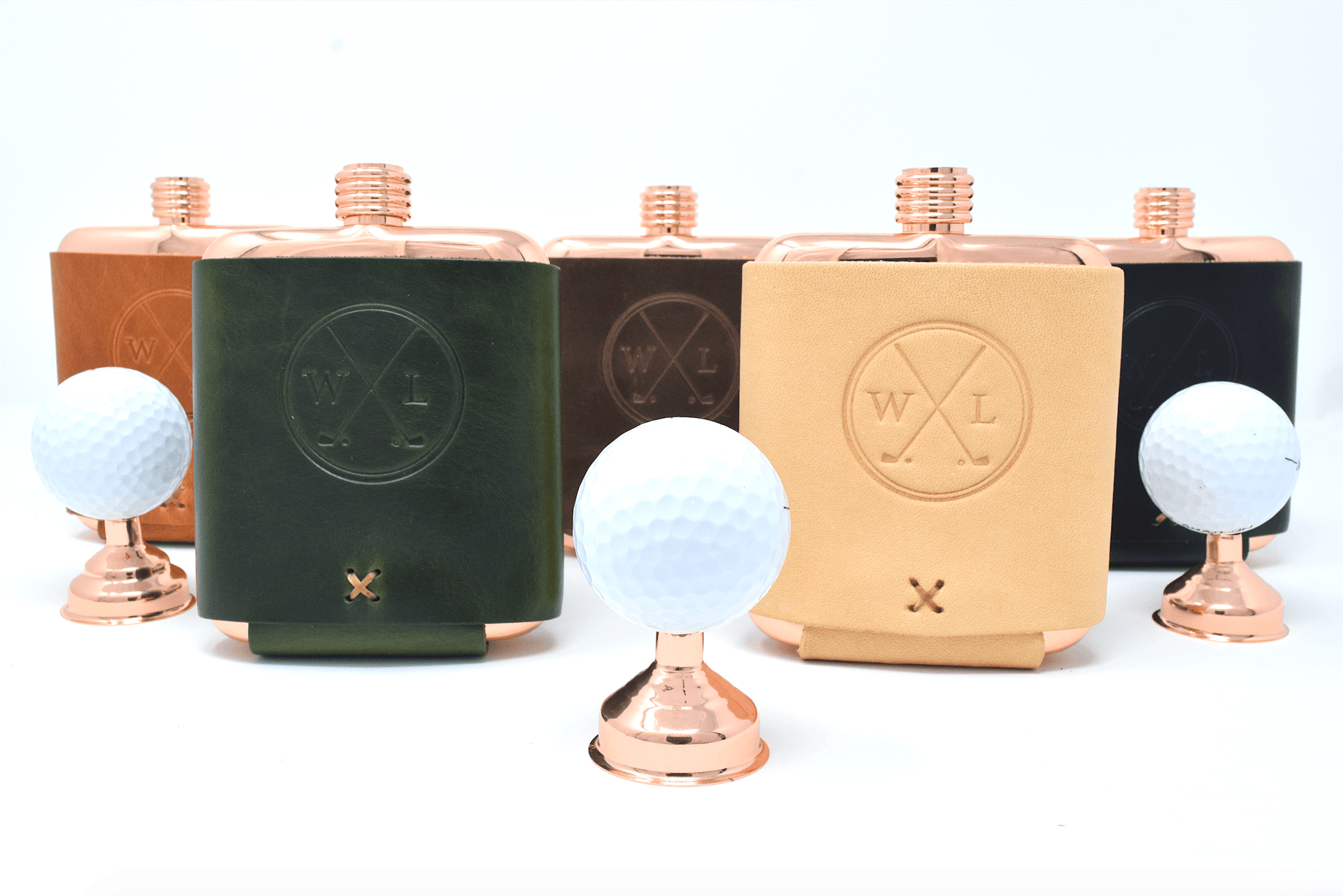 Sip n' Swing Golf Flask - Whiskey Leatherworks