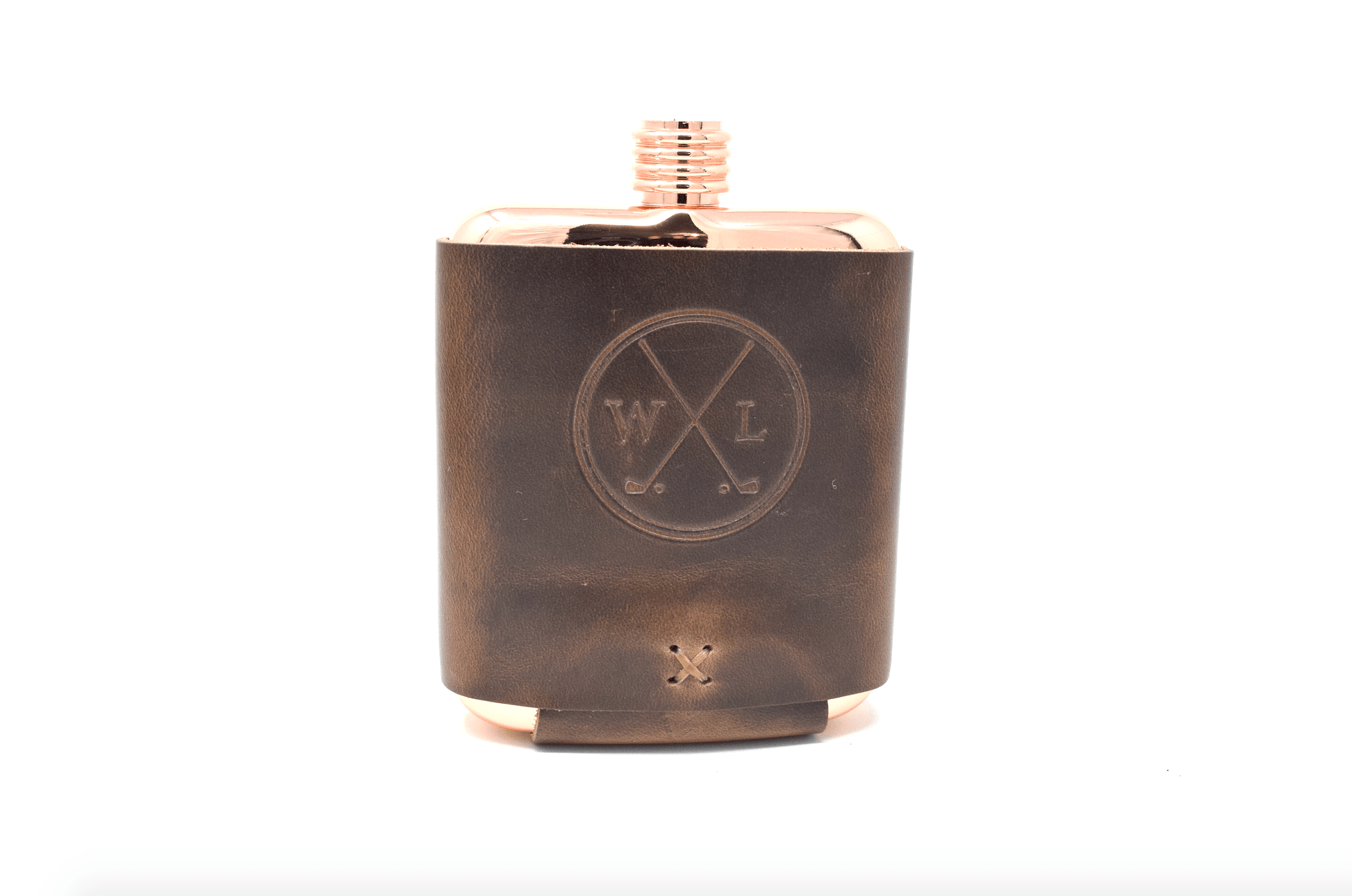 Sip n' Swing Golf Flask - Whiskey Leatherworks
