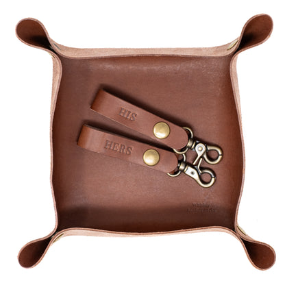 Travel Desk Valet & Key-Lanyard Bundle