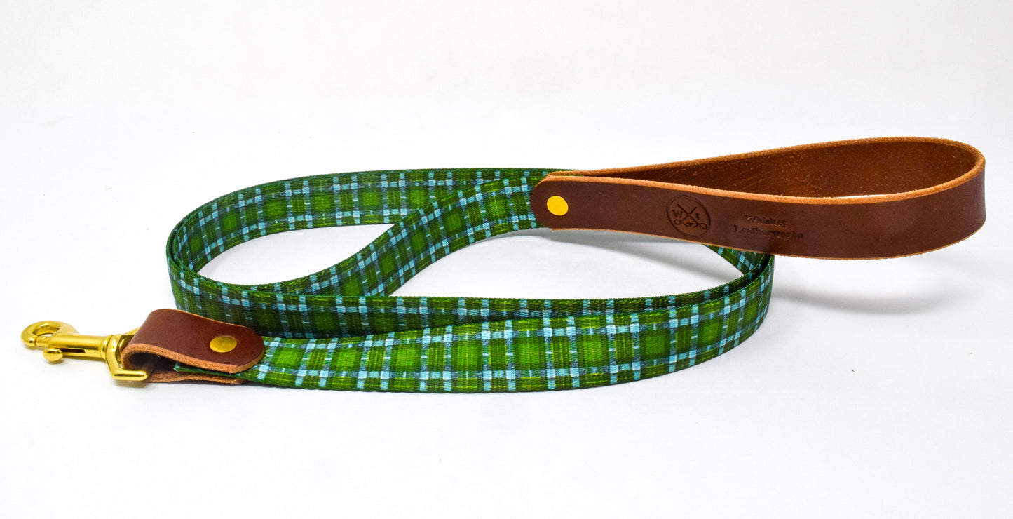 The Whiskey Tartan Dog Leashes