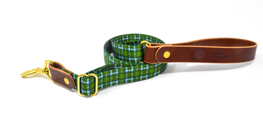 Wholesale - The Whiskey Tartan Dog Leashes - Whiskey Leatherworks