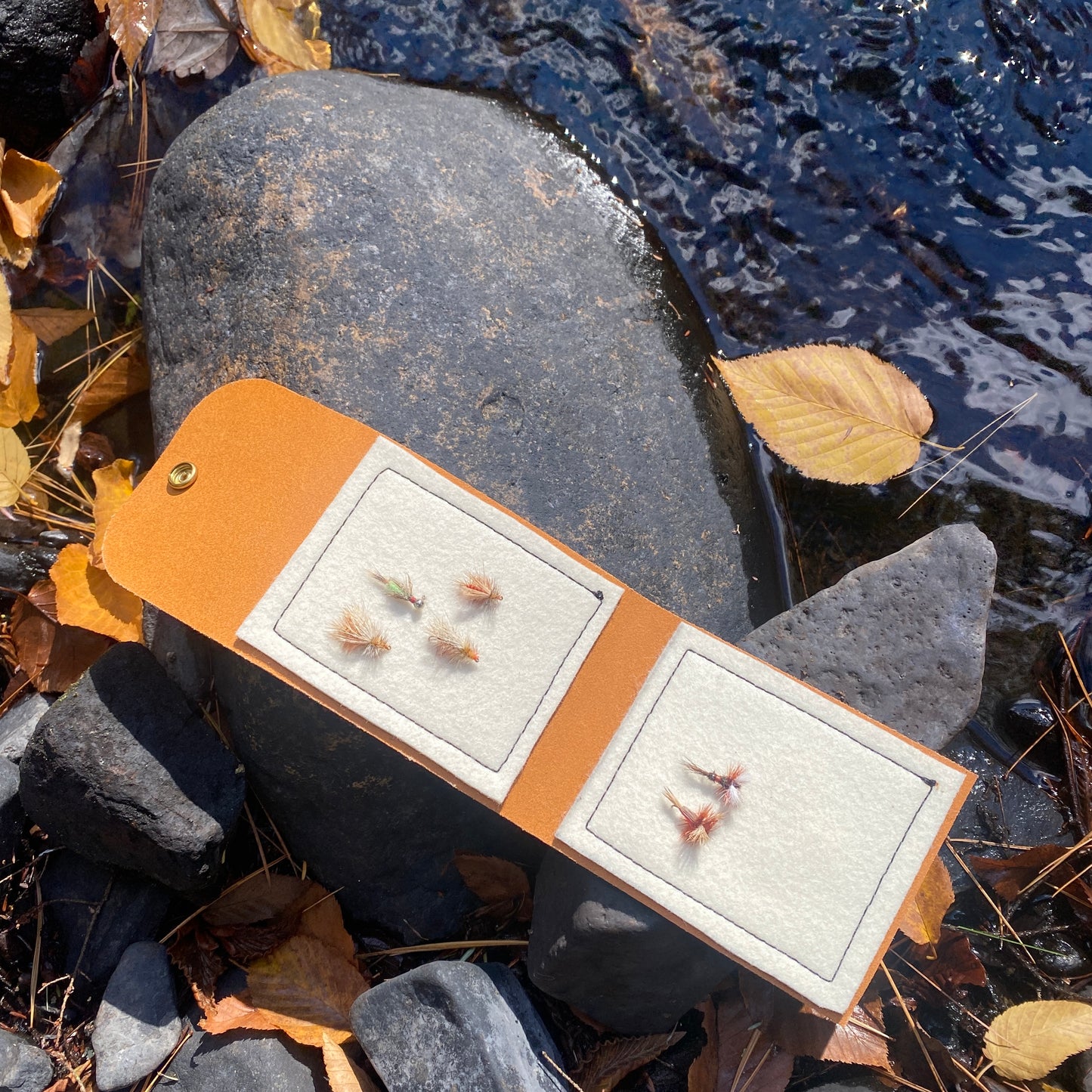 Pocket Felted Fly Wallet