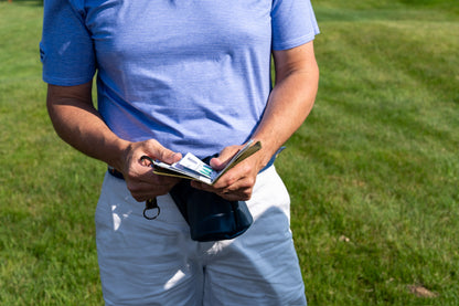 The Whiskey Leather Scorecard Holder
