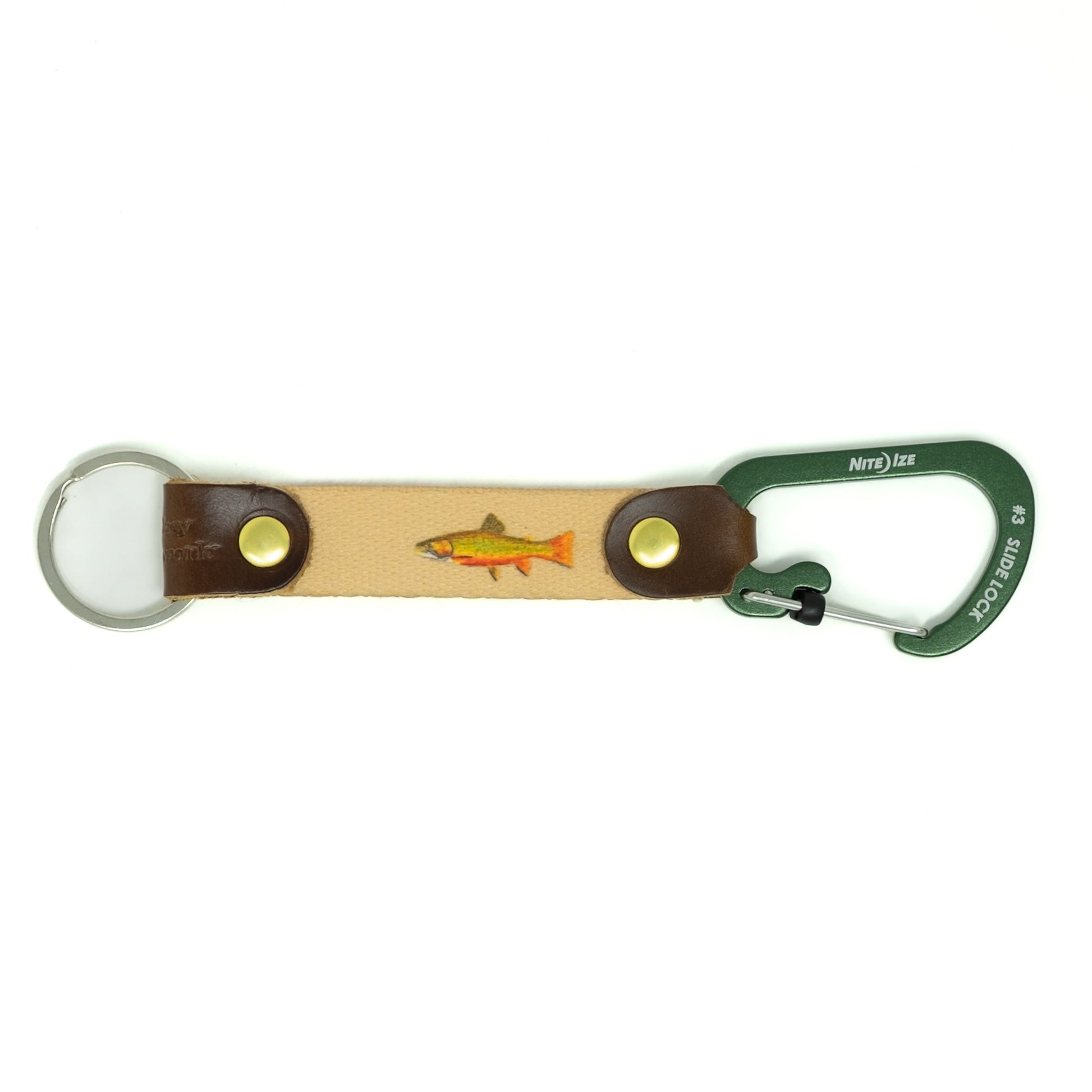 black armory key with fish hook The Fish & Upland Whis-Key-Hook – Whiskey Leatherworks