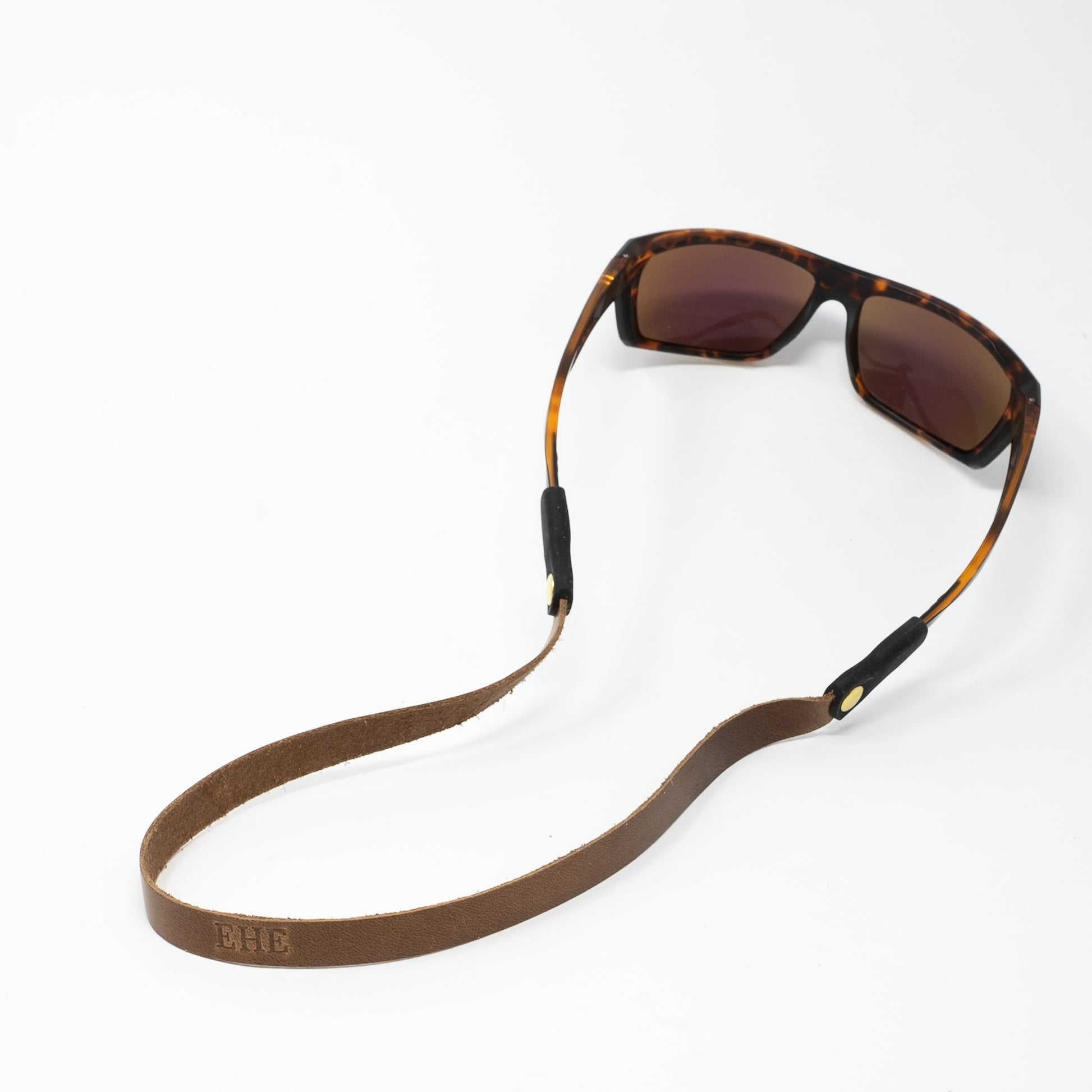 VIP Lounge - Leather Eyewear Retainer with Complimentary Monogram - Whiskey Leatherworks