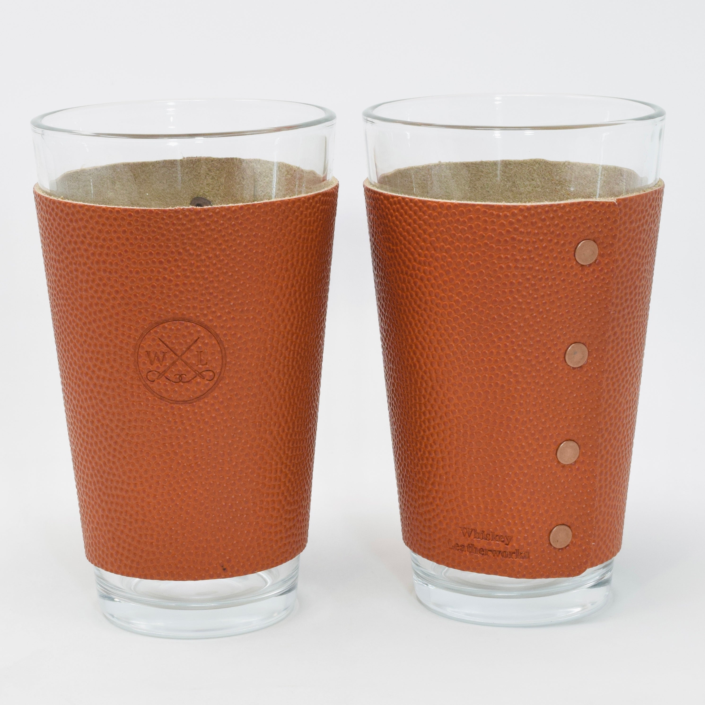 In The Paint Pint Glass Set – Whiskey Leatherworks