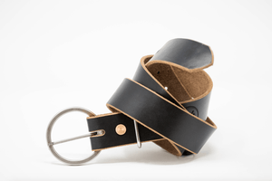 Circle Rustic Stainless Steel Buckle Belts