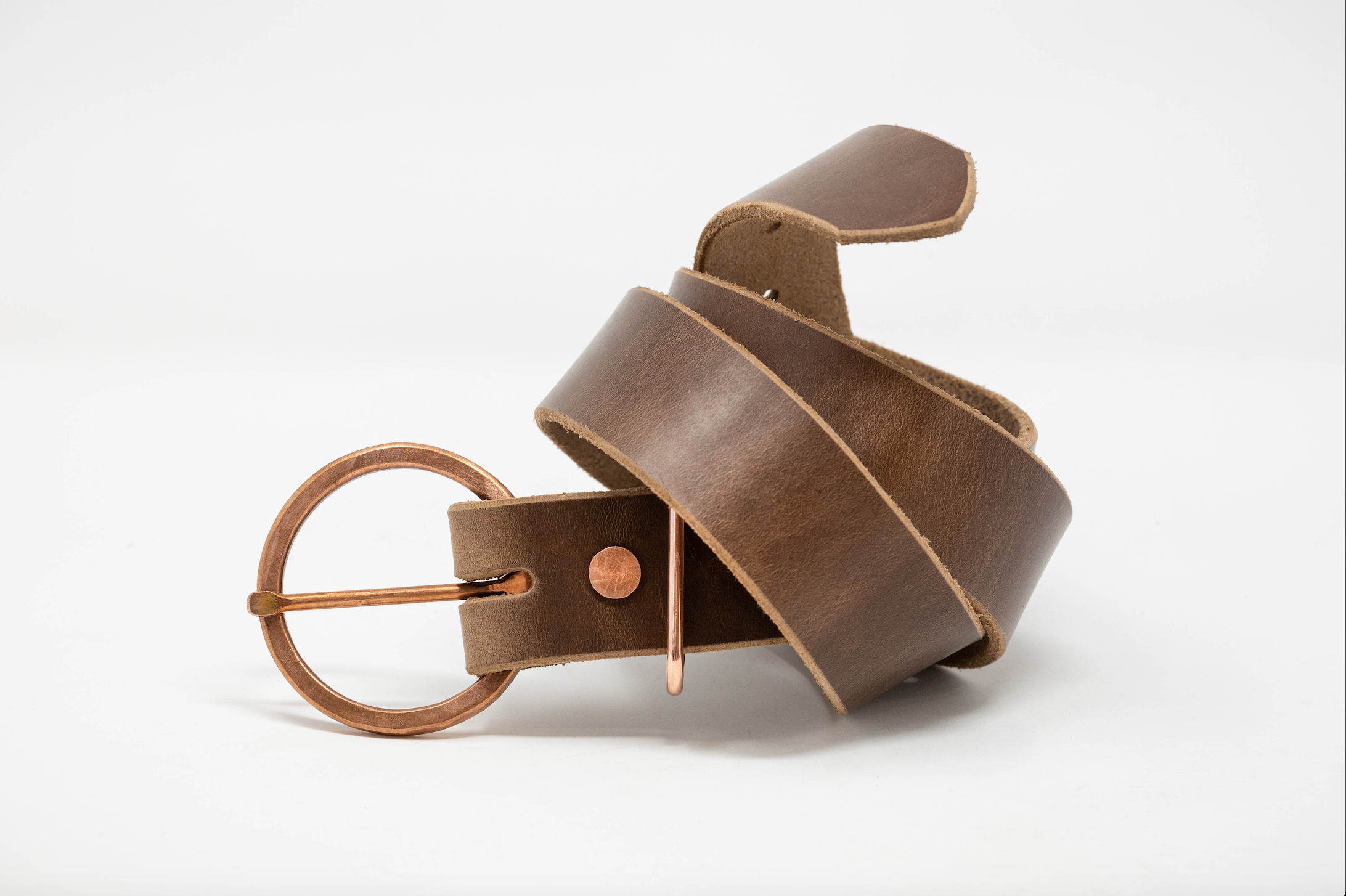 Custom Leather Belt Buckle-initial Gift-hand 