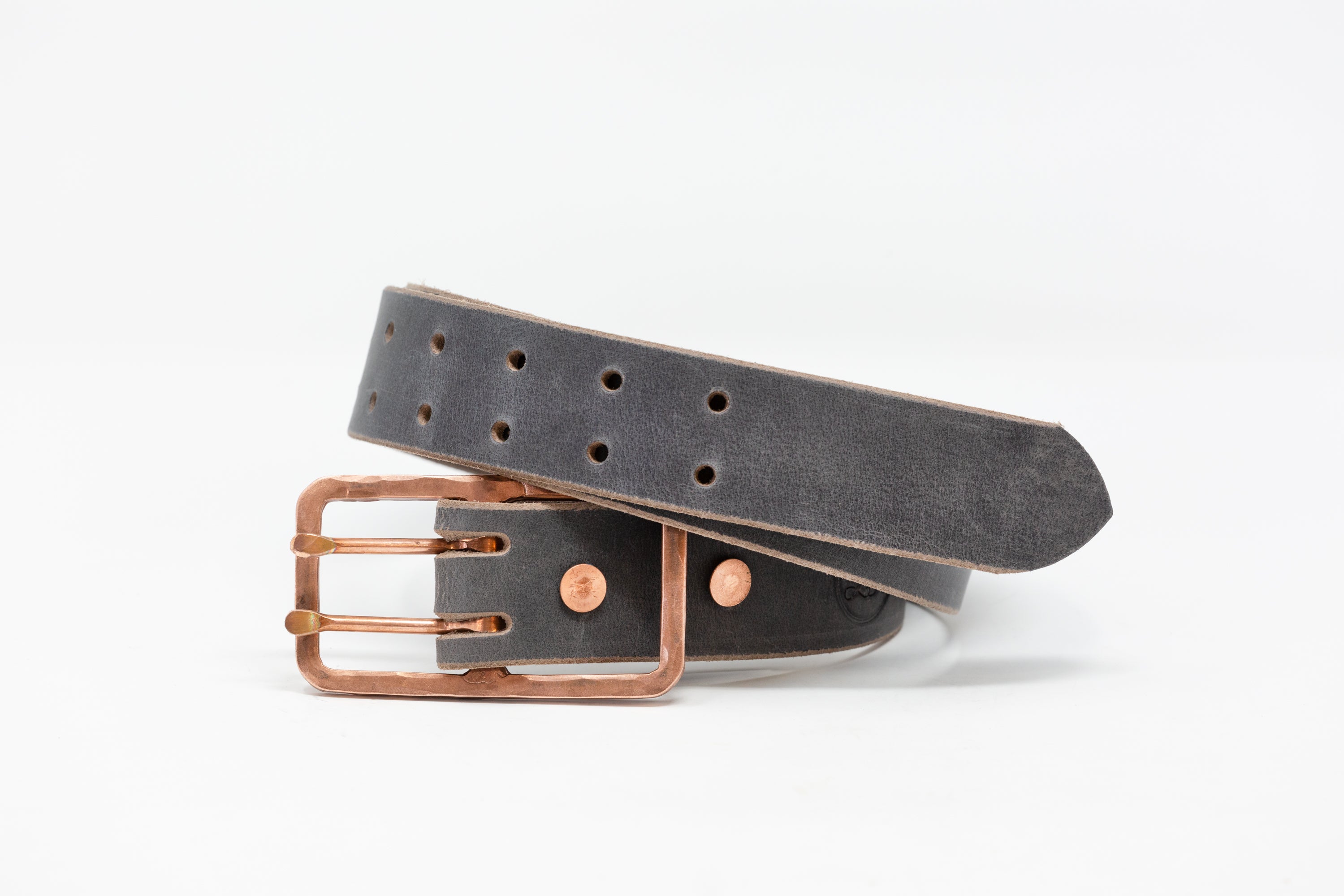 High Quality Leather Mens Belts, Copper Buckle Leather Belt