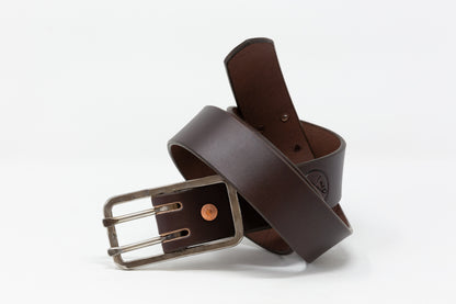 Double Tongue Stainless Steel Buckle Belts