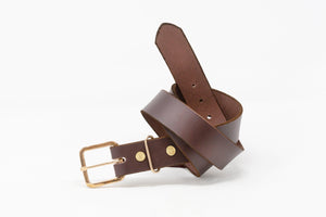 Square Rustic Bronze Buckle Belts